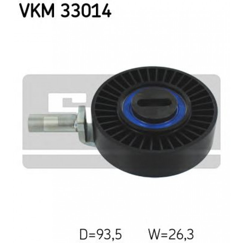 VKM 33014 SKF Натягувач поліклинового ременя